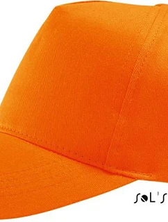 SOL'S Buzz 5 panelová kšiltovka 25.8811 orange