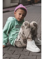 Dětské vysoké tenisky se zipem Big Star model 21599355 Bíle - Big Star Shoes