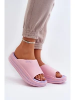 Dámské módní pantofle Big Star model 21652616 Světle růžové - Big Star Shoes Dámské módní pantofle Big Star model 21652616 Světle růžové - Big Star Shoes