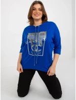 Dámská halenka RV BZ 8456.35 tmavě modrá - FPrice