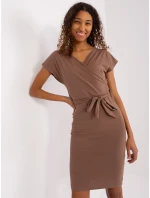 Šaty RV SK 8018.91 světle hnědá