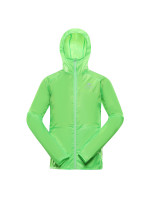 Pánská ultralehká bunda s impregnací ALPINE PRO BIK neon green gecko