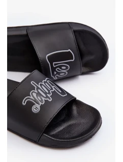Pánské pantofle Lee Cooper černé