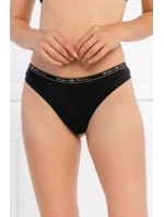 Dámské brazilské kalhotky 2 pack 163337 1A223 - 00020 - Černá - Emporio Armani