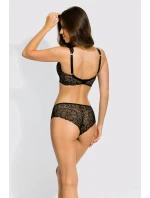 Dámská podprsenka BRALETTE Černá s béžovou  model 21264594 - MEDIOLANO