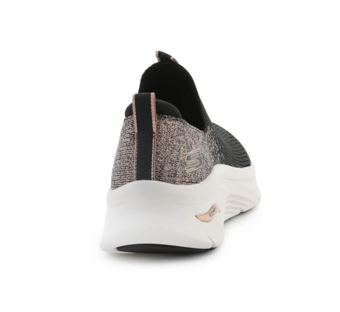 Boty Skechers Skechers Arch Fit D'Lux - Glimmer Dust W 149689-BKRG Boty Skechers Skechers Arch Fit D'Lux - Glimmer Dust W 149689-BKRG