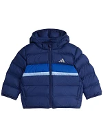 Dětská bunda adidas Synthetic Down navy blue JL7392