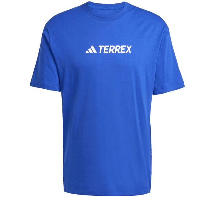 Pánské tričko adidas Terrex Classic Logo modré JF9146 pánské
