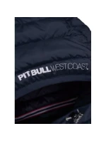 Pit Bull West Coast Padded model 21927423 pánská zimní bunda tmavě modrá s kapucí