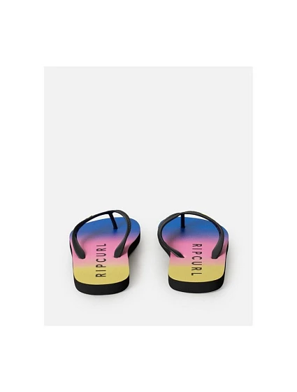 Plážové žabky model 22235207 Fade Bloom Open Toe – tyrkysové - Rip Curl