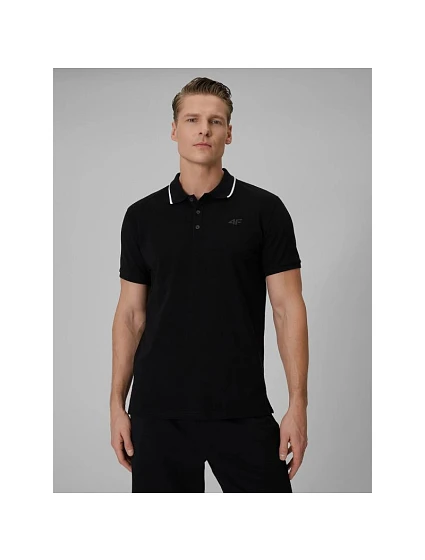 Pánské polo tričko s pravidelným střihem 4F 4FRMM00TPTSM0940-20S Pánské polo tričko s pravidelným střihem 4F 4FRMM00TPTSM0940-20S