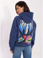 Mikina D10600BK02784A tmavě modrá Mikina D10600BK02784A tmavě modrá