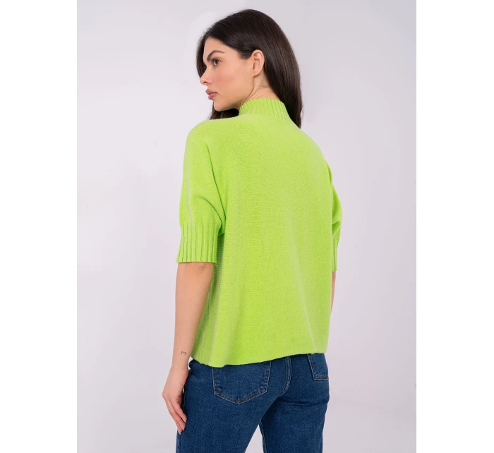 Jumper MI SW 0512.77 limetkově zelený Jumper MI SW 0512.77 limetkově zelený