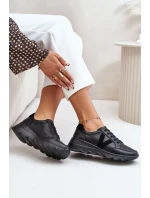 Kožené Dámské Sportovní Boty Vinceza Černé Kožené Dámské Sportovní Boty Vinceza Černé