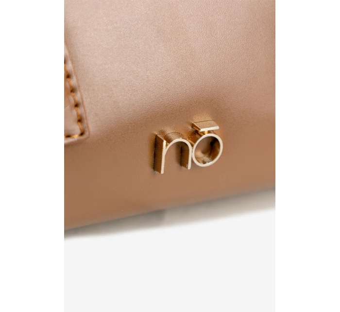 Dámská malá kabelka kufřík Nobo – světle hnědá