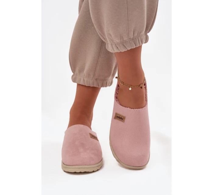 Dámské domácí pantofle Inblu – růžové Dámské domácí pantofle Inblu – růžové