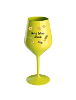 Personalizovaná nerozbitná sklenice s letním mixem