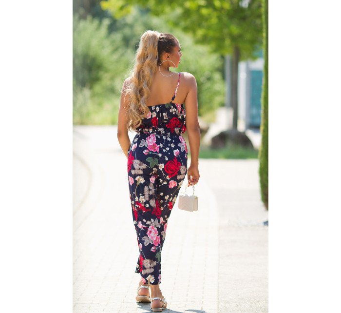 Trendy uommer Overall with floral print