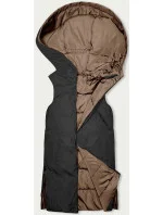 dlouhá dámská oboustranná vesta model 19576600 - S'WEST