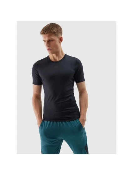 Pánské tenké tréninkové tričko z recyklovaných materiálů 4F 4FWSS24TFTSM600-20S pánské