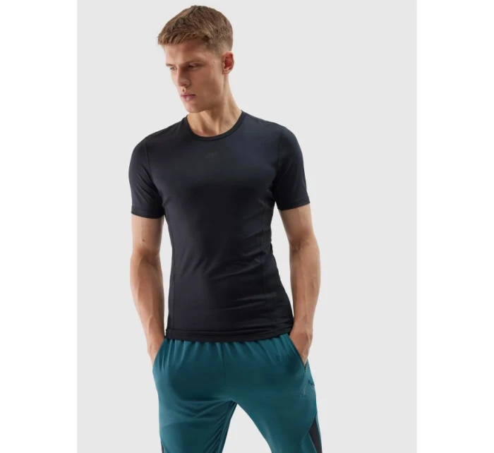 Pánské tenké tréninkové tričko z recyklovaných materiálů 4F 4FWSS24TFTSM600-20S pánské