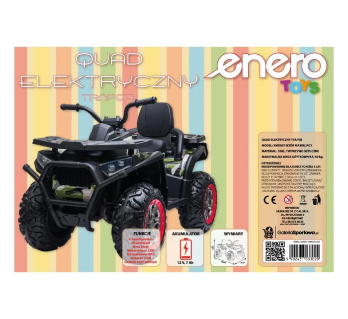 TRAPPER MILITARY QUAD BATTERY CAR 1033020