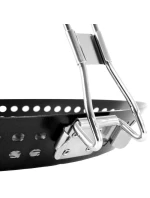 GRILOVACÍ PÁNEV SE SKLOPNOU NEPŘILNAVOU RUKOJETÍ ČERNÁ