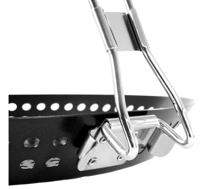 GRILOVACÍ PÁNEV SE SKLOPNOU NEPŘILNAVOU RUKOJETÍ ČERNÁ