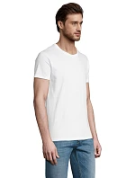 185 Men tričko pro potisk z bio 10 ks white model 22458277 - RTP