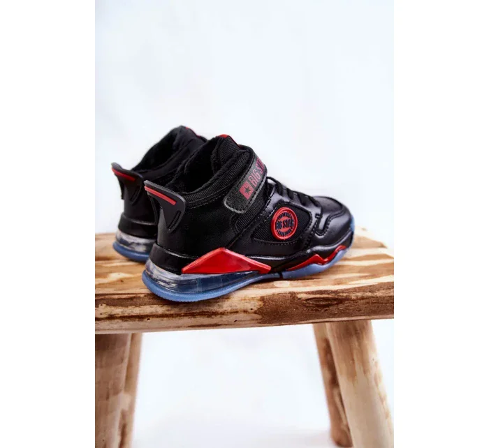 Dětské zateplené sportovní boty Big Star KK374095 Černá Dětské zateplené sportovní boty Big Star KK374095 Černá