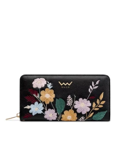 Dámská peněženka Vuch Nightie Nicci Flowers Black