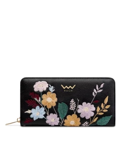 Dámská peněženka Vuch Nightie Nicci Flowers Black
