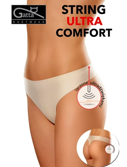 Dámská tanga comfort beige model 6255623 - Gatta Dámská tanga comfort beige model 6255623 - Gatta