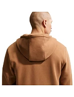 Pánská mikina Club BB FZ Hoodie světle hnědá model 22311069 270 - NIKE Pánská mikina Club BB FZ Hoodie světle hnědá model 22311069 270 - NIKE
