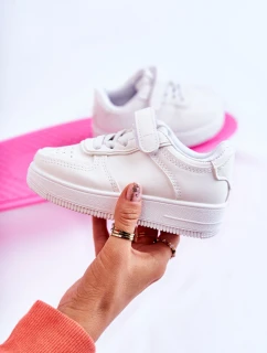 Dětská sportovní obuv na suchý zip White model 21587139 - Boto