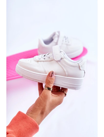 Dětská sportovní obuv na suchý zip White model 21587139 - Boto Dětská sportovní obuv na suchý zip White model 21587139 - Boto