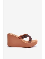 Dámské sandály na klíně 83520 Ipanema High Fashion Slide Fem Hnědé Dámské sandály na klíně 83520 Ipanema High Fashion Slide Fem Hnědé