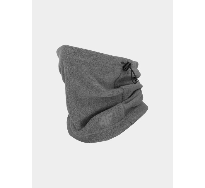 Unisex fleece šátek 4FAW23ABDAU043-25S šedý - 4F
