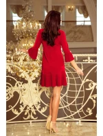 Dámské šaty model 21875941 Červená - numoco