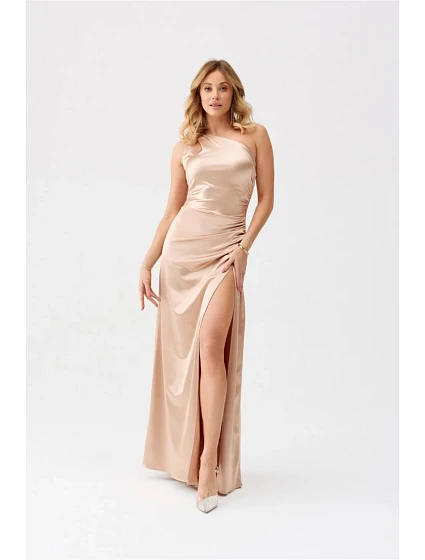 Večerní šaty model 20857700 zlaté - Roco Fashion Večerní šaty model 20857700 zlaté - Roco Fashion