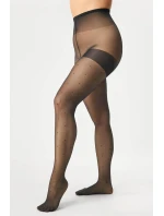 Dámské punčochové kalhoty Xenia Puntina Plus Size Code 169 Černá vzor - Gabriella Dámské punčochové kalhoty Xenia Puntina Plus Size Code 169 Černá vzor - Gabriella
