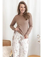 DÁMSKÉ DLOUHÉ PYŽAMO model 22322107 - Taro DÁMSKÉ DLOUHÉ PYŽAMO model 22322107 - Taro