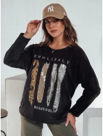 dámská halenka oversize černá Dstreet model 21982021 - FashionStreet