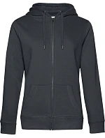 B&C QUEEN Zipped Hood_° Dámská mikina s kapucí 01.W03Q asphalt B&C QUEEN Zipped Hood_° Dámská mikina s kapucí 01.W03Q asphalt