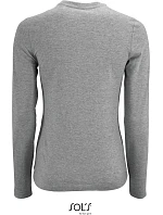 SOL'S Imperial LSL Women Dámské tričko s dlouhým rukávem model 22535154 grey melange SOL'S Imperial LSL Women Dámské tričko s dlouhým rukávem model 22535154 grey melange