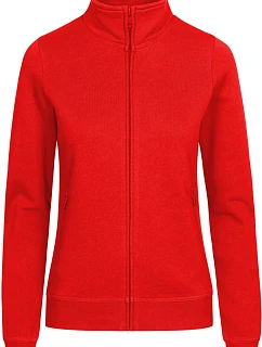 Promodoro 5275 Dámská pracovní mikina - EXCD 40.5275 fire red