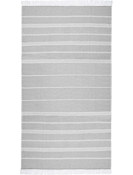 The One Towelling Recycled Hamam Towel Hamam ručník "Recycled" 48.1059 ash grey The One Towelling Recycled Hamam Towel Hamam ručník "Recycled" 48.1059 ash grey