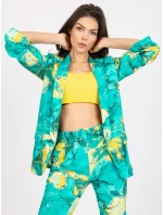 Dámské sako DHJ MA 7684A 1.22X tyrkysové