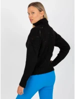 Dámský svetr LC SW model 17650160 černý - FPrice
