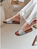 Dámské korkové žabky KORKISTI blue FashionStreet ZY0916